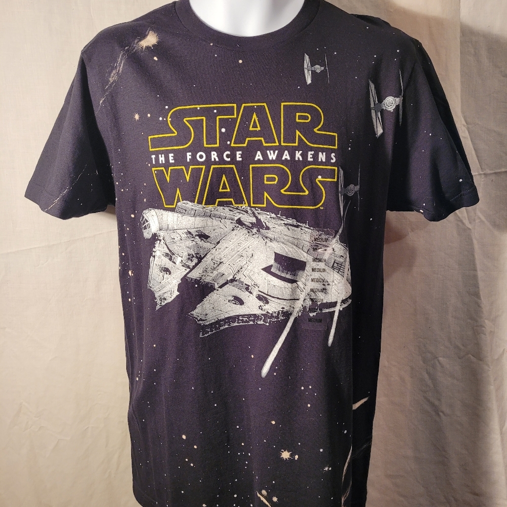 Star Wars The Force Awakens Millennium Falcon Tee Shirt